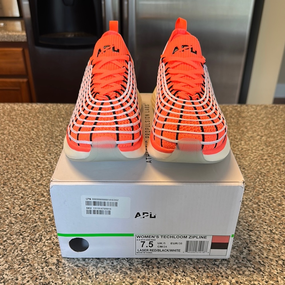 APL Orange and Black Basketball Like Techloom Zipline